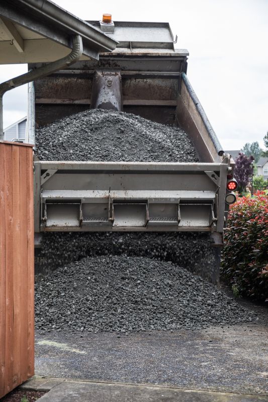 Gravel Delivery And Dumping detail