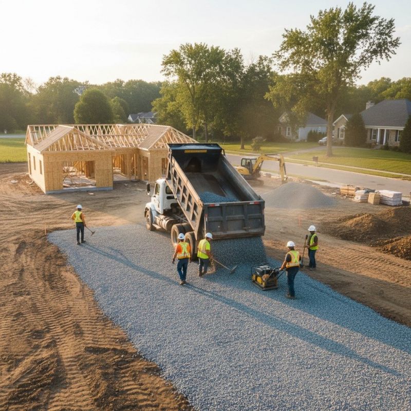 Local Gravel Delivery And Dumping pros at work